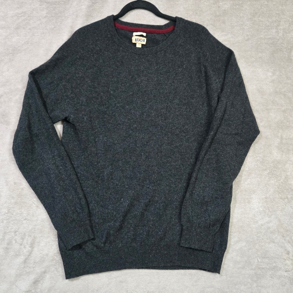 1901 Cashmere Sweater Mens XL Crewneck Quiet Luxury Heritage Business Preppy